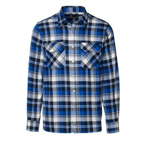 ID Green Leaf Skjorte Med Trykknapper 0204