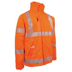 Lyngse Hi-Vis ndbar Regnjakke Stretch 4WS-5057