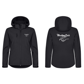 Clique Classic Softshell Hoody Dame 0200917 - Mustang Club