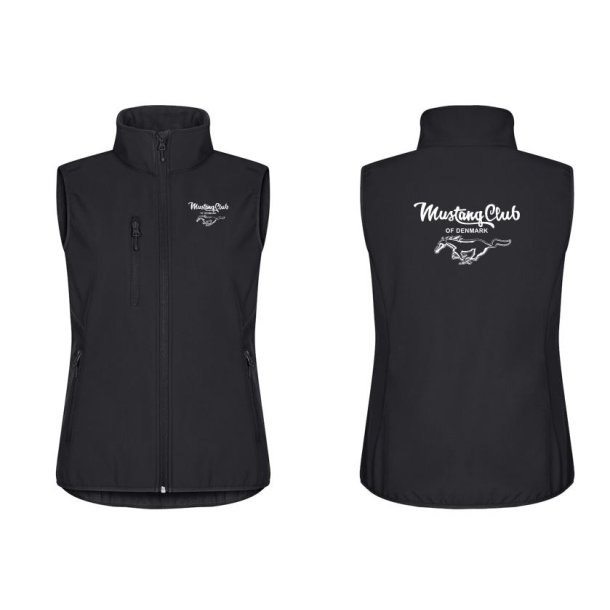 Clique Classic Softshell Vest Dame 0200916 - Mustang Club