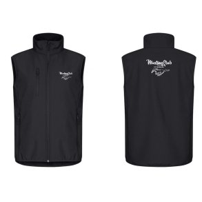 Clique Softshell Vest Sort - Mustang Club