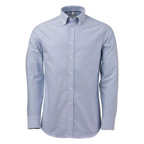 Oakmore Stretch Oxford Skjorte Herre OM05