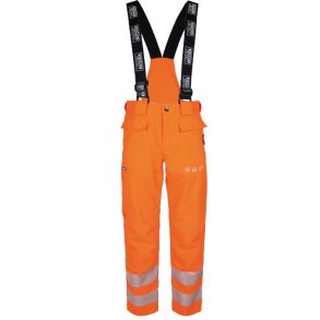 Lyngse Hi-Vis ndbare Regnbukser Stretch 4WS-5084