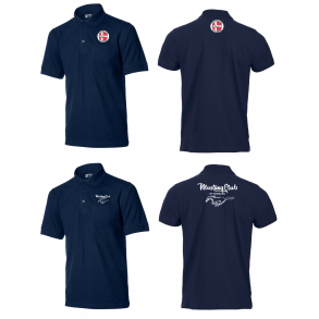ID Polo-shirt 0520 Navy - Mustang Club