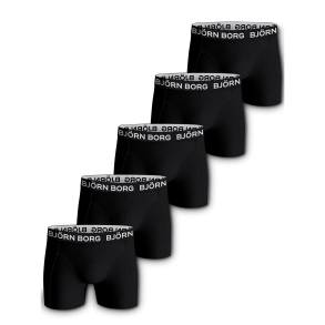 Bjrn Borg Boksershorts Solid 5-pk 1001900