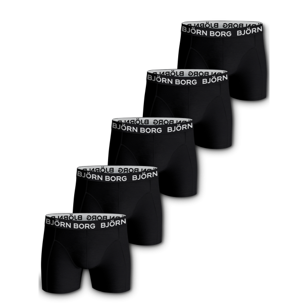 Bjrn Borg Boksershorts Solid 5-pk 1001900