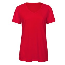 B&C V-Neck Triblend T-Shirt Dame TW058