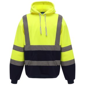 Yoko Hi-Vis Pull-Over Hoodie YK05