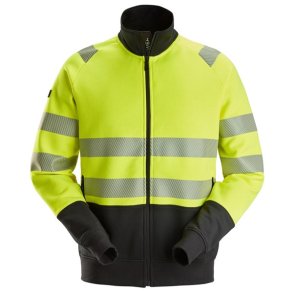 Snickers High-Vis Sweatjakke med Lynl�s 2835