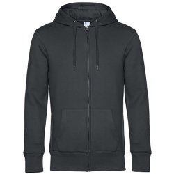 B&C Zipped Hooded Herre WU03K