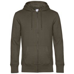 B&C Zipped Hooded Herre WU03K