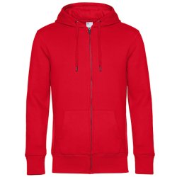 B&C Zipped Hooded Herre WU03K