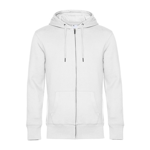 B&C Zipped Hooded Herre WU03K