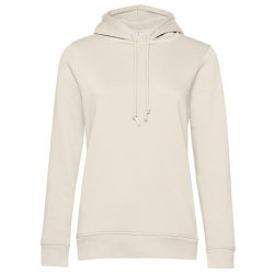 B&C Organic Hooded Sweat Dame WW34B - RSCS