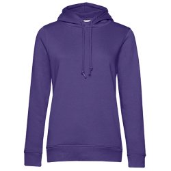 B&C Organic Hooded Sweat Dame WW34B - RSCS