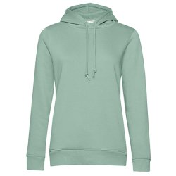 B&C Organic Hooded Sweat Dame WW34B - RSCS