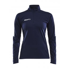 Craft Progress Halfzip L/S Tee Dame 1905625 (U)