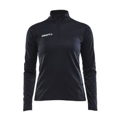 Craft Progress Halfzip L/S Tee Dame 1905625 (U)