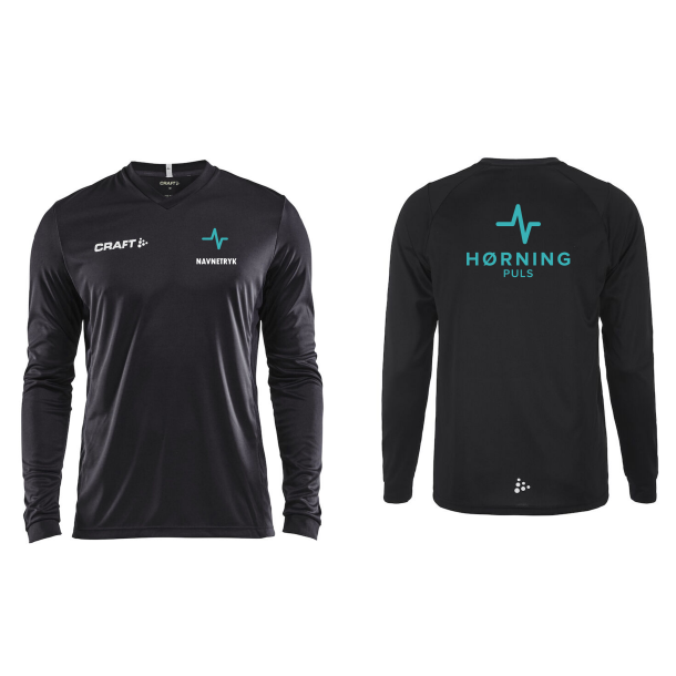 Craft Squad Go Jersey Solid L/S Junior 1906886 - Hrning Puls Frivillige