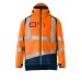 1444 Hi-Vis Orange/Mørk Petroleum,S