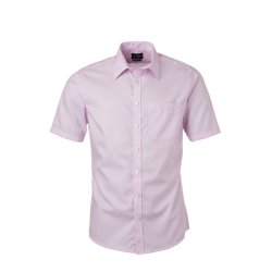 James &amp; Nicholson S/S Micro-Twill Skjorte Herre JN684