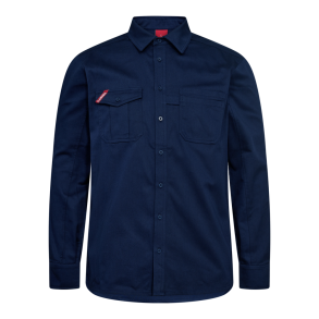 FE Engel Extend Bomuld Langrmet Skjorte 7186-811