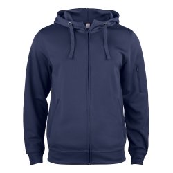 Clique Basic Active Hoody Full Herre Zip 021014