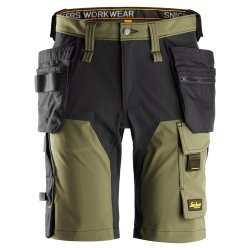 Snickers AllroundWork Fuldstretch Shorts Med Hylsterlommer 6175
