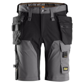Snickers AllroundWork Fuldstretch Shorts Med Hylsterlommer 6175