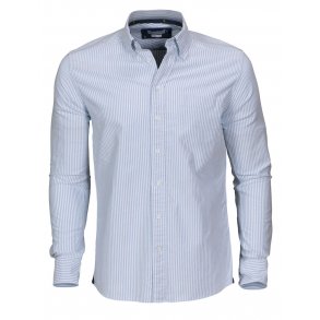 J. Harvest & Frost Indigo Bow 32 Skjorte Slim Fit 2903202