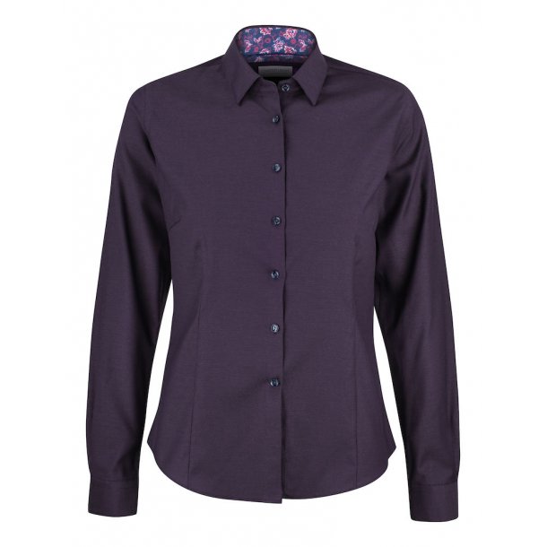 J. Harvest &amp; Frost Purple Bow 142 Skjorte Woman 2914203