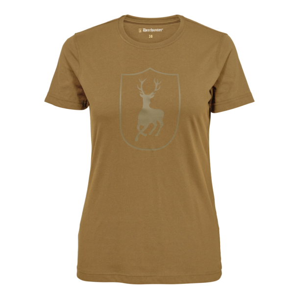 Deerhunter T-shirt Med Logo Dame 8986