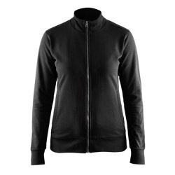Bl�kl�der Sweatshirt Full Zip Dame 3372