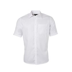 James &amp; Nicholson S/S Micro-Twill Skjorte Herre JN684