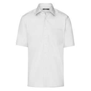 James & Nicholson Business Short Sleeve Shirt Herre JN607