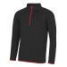 Jet Black/Fire Red,S