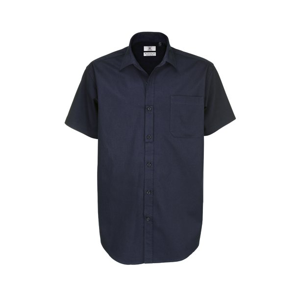 B&C Sharp Twill Skjorte S/S BCSMT82 (U)