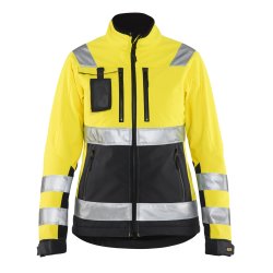Blklder High Vis Softshell Jakke Dame 4902