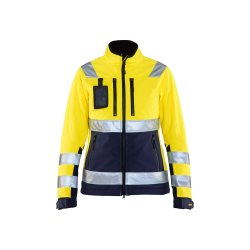 Blklder High Vis Softshell Jakke Dame 4902