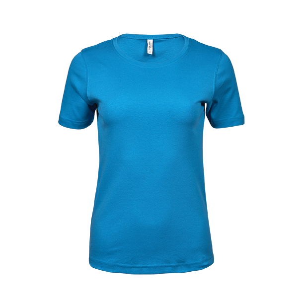 Om indstilling strå Plateau Tee Jays Interlock T-shirt Dame 580 - T-shirts - SlothWear