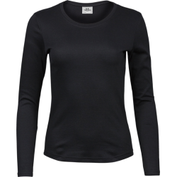 Tee Jays Interlock Tee L/S Dame 590