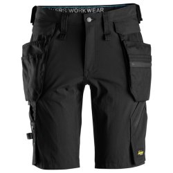Snickers LiteWork Shorts+ Stretch Med Aftagelige Hylsterlommer 6108