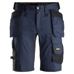 Snickers AllroundWork Stretch Shorts Med Hylsterlommer 6141