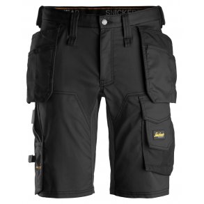 Snickers AllroundWork Stretch Shorts Med Hylsterlommer 6141