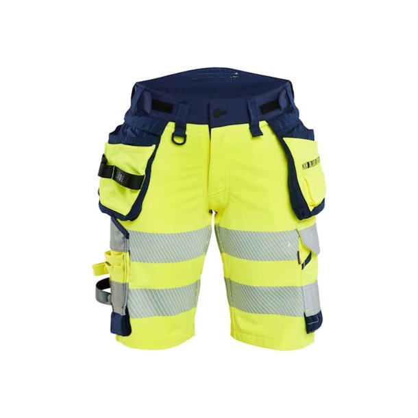 Bl�kl�der Dame High Vis Shorts 4-Vejs Stretch 7020 1648