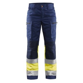 Blklder High Vis Bukser Med Stretch Dame 7161 1811