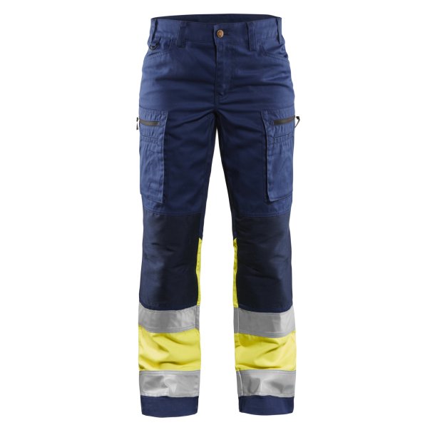 Blkl&auml;der High Vis Bukser Med Stretch Dame 7161 1811