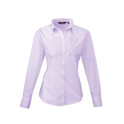 Premier Poplin Skjorte L/S Dame PR300