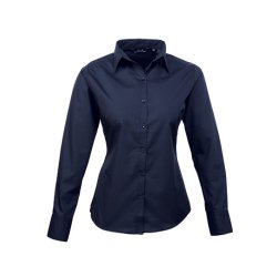 Premier Poplin Skjorte L/S Dame PR300