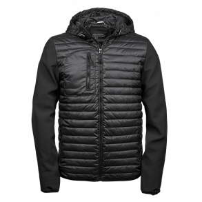 Tee Jays Hooded Crossover Jakke Herre 9628